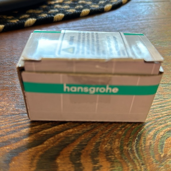 NWOT Matte Black Hansgrohe AddStoris Double Robe Hook - Picture 2 of 14